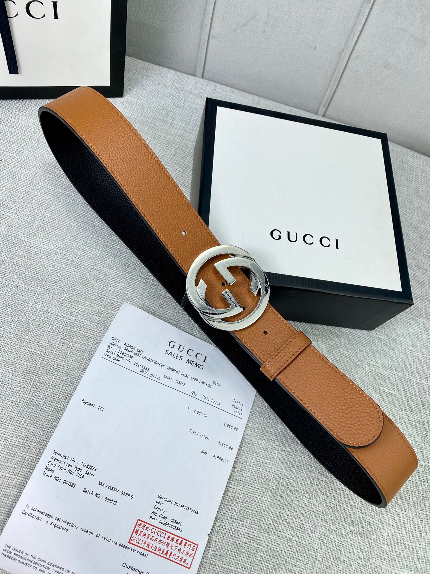 Gucci belts